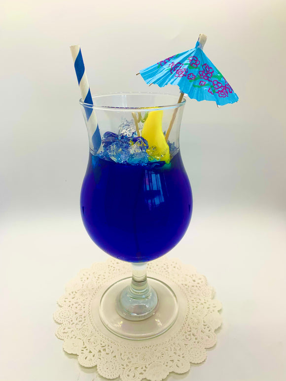 Blue Bahama- Gel Drink Candle