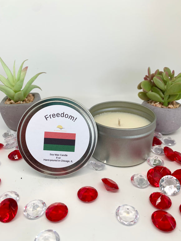 Freedom-Juneteenth Candle